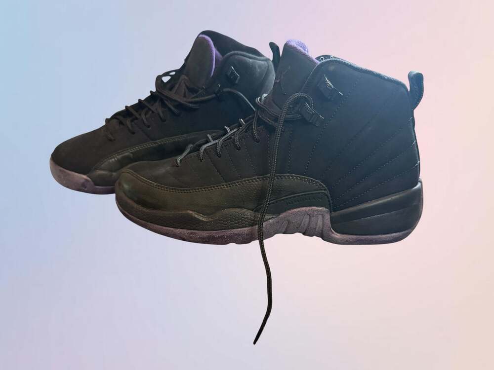 Nike Air Jordan 12 Retro GS 'Grand Purple' Basketball Sneakers